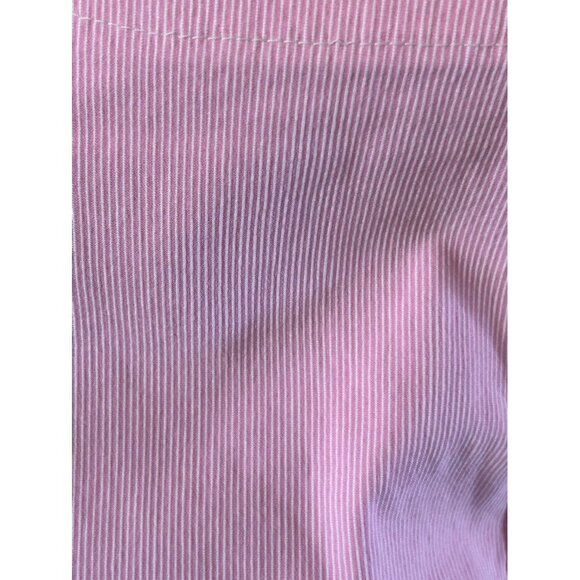 Crown & Ivy Women's Pink Striped Mini Skirt Size 14 - Picture 7 of 9